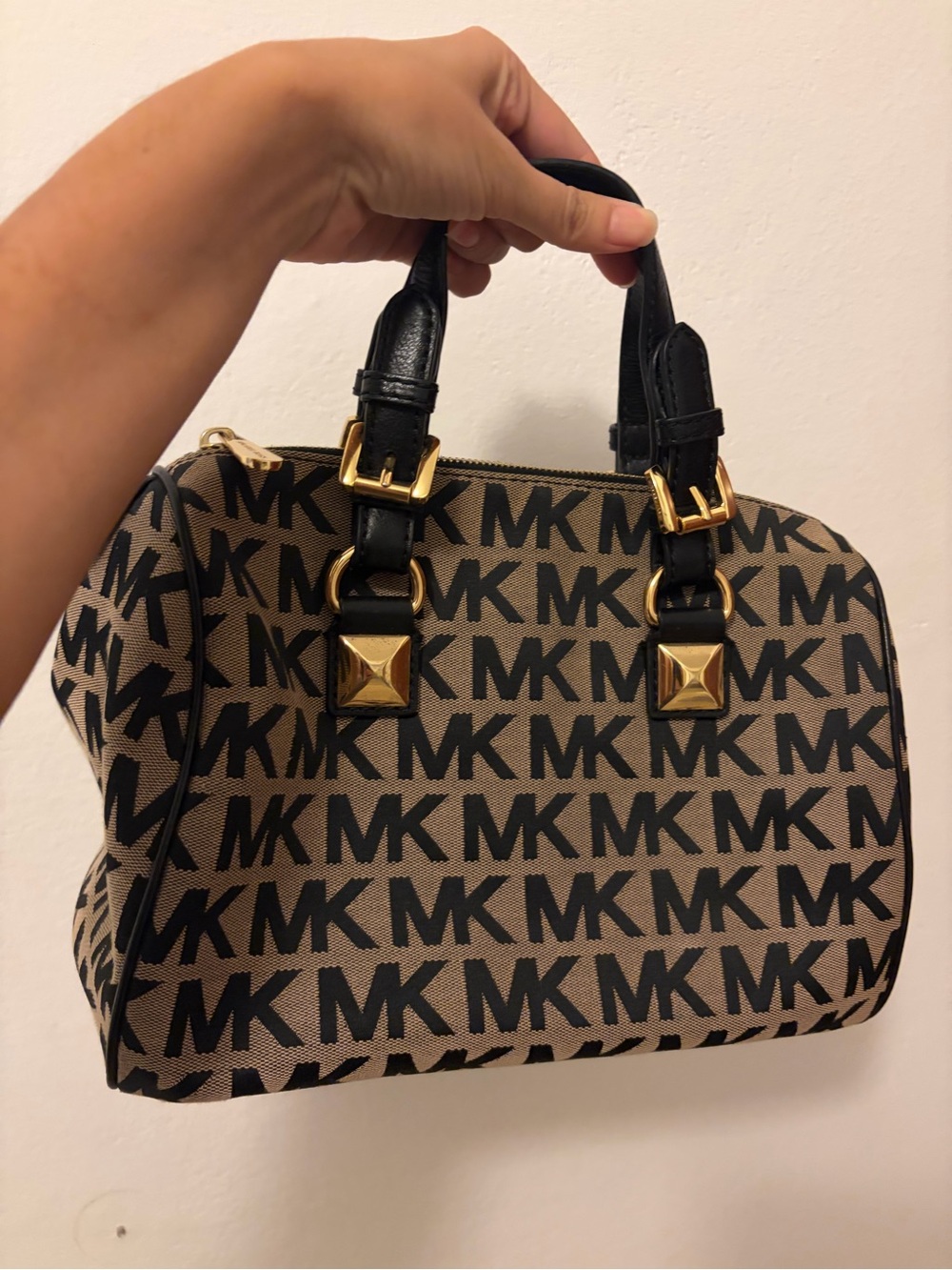 Michael Kors Logo Bowling Bag - Picture 11 of 11